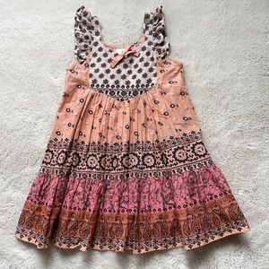 Spell | Lionheart Strappy Dress Dusty Pink | 8Y